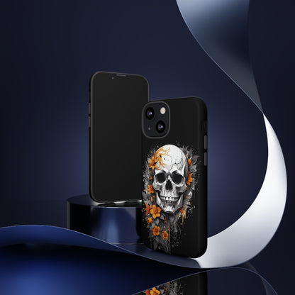 Skulls and Flowers Tough Case