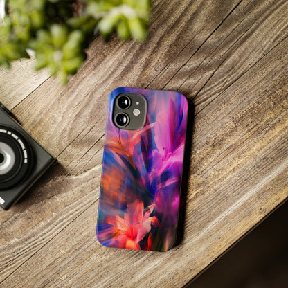 Blurry Abstract Slim Phone Case - Colorwink