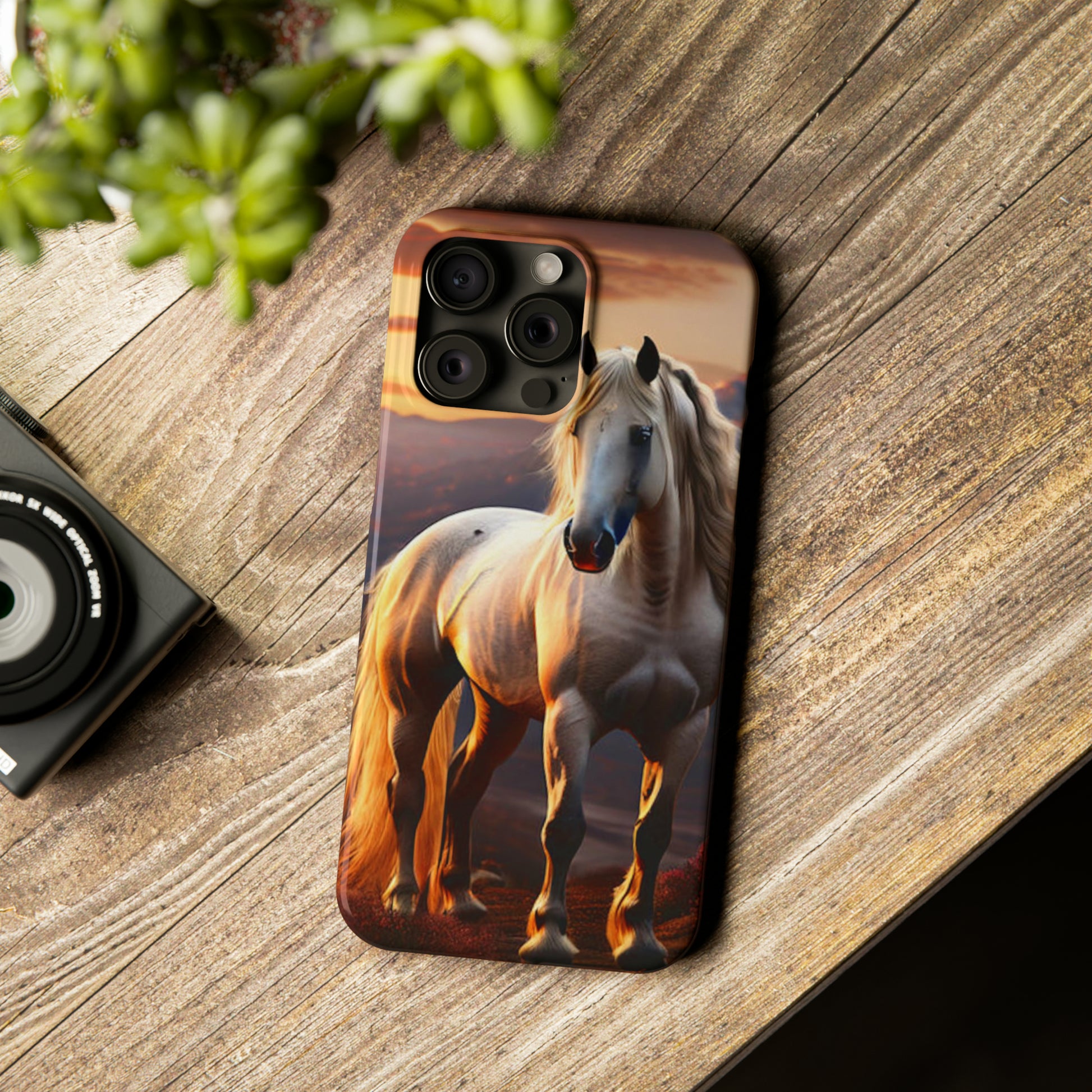 Horsey Slim Phone Case - Colorwink