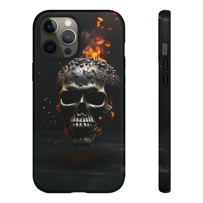 Fiery Skull Tough Case