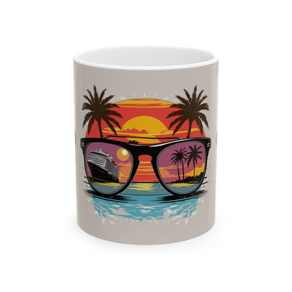 Aviator Sunglass Coffee Mug