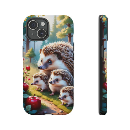 Adorable Hedgehog Family  Tough Case