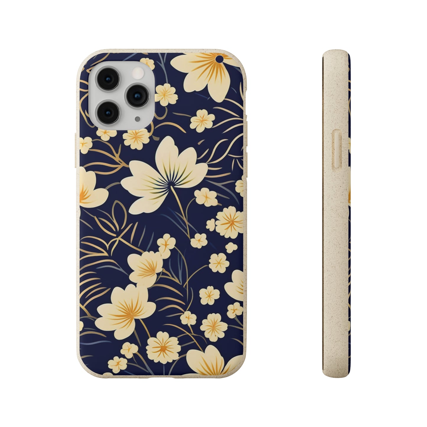 Flower Paint Biodegradable Case