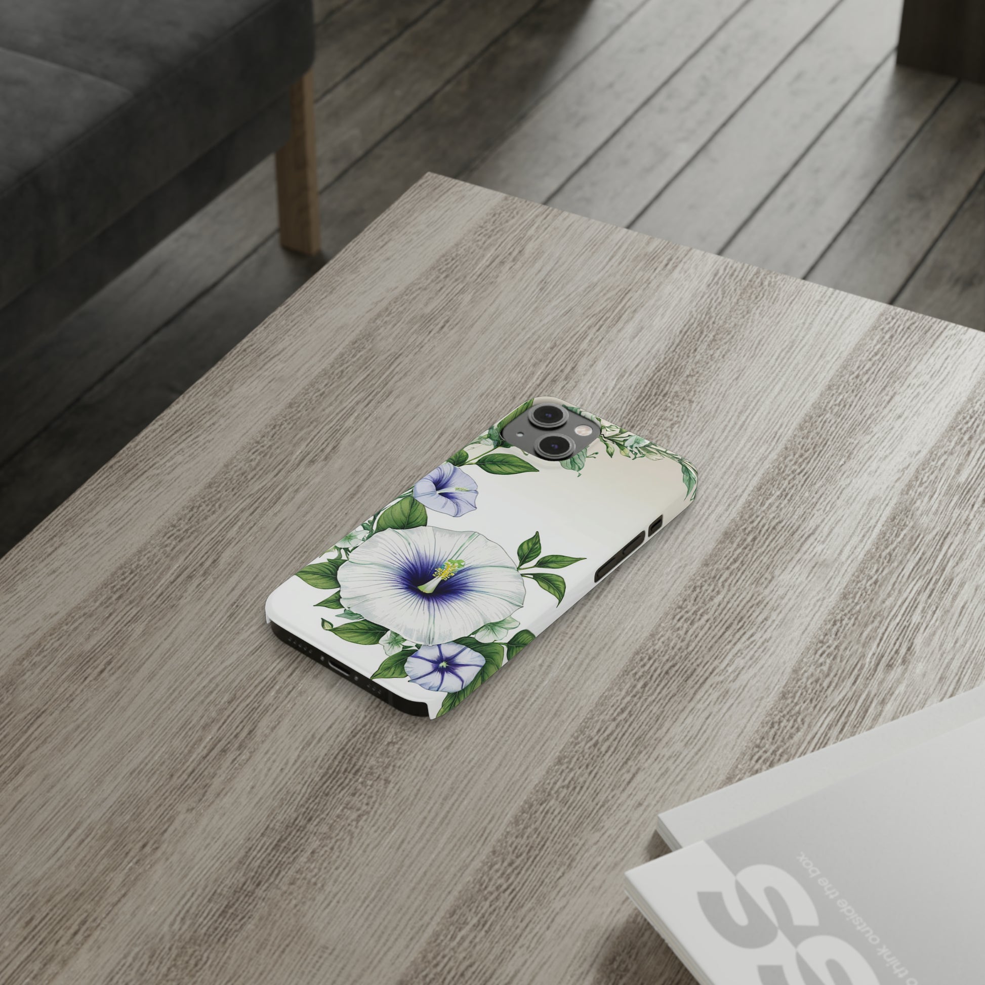 Morning Glory Slim Phone Case - Colorwink