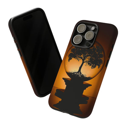 Tree yellow Art Tough Case