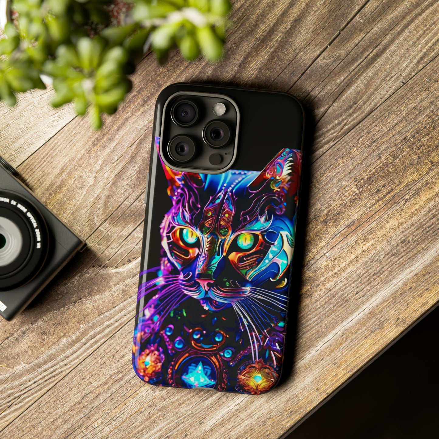 Psychedelic CAT Tough Case