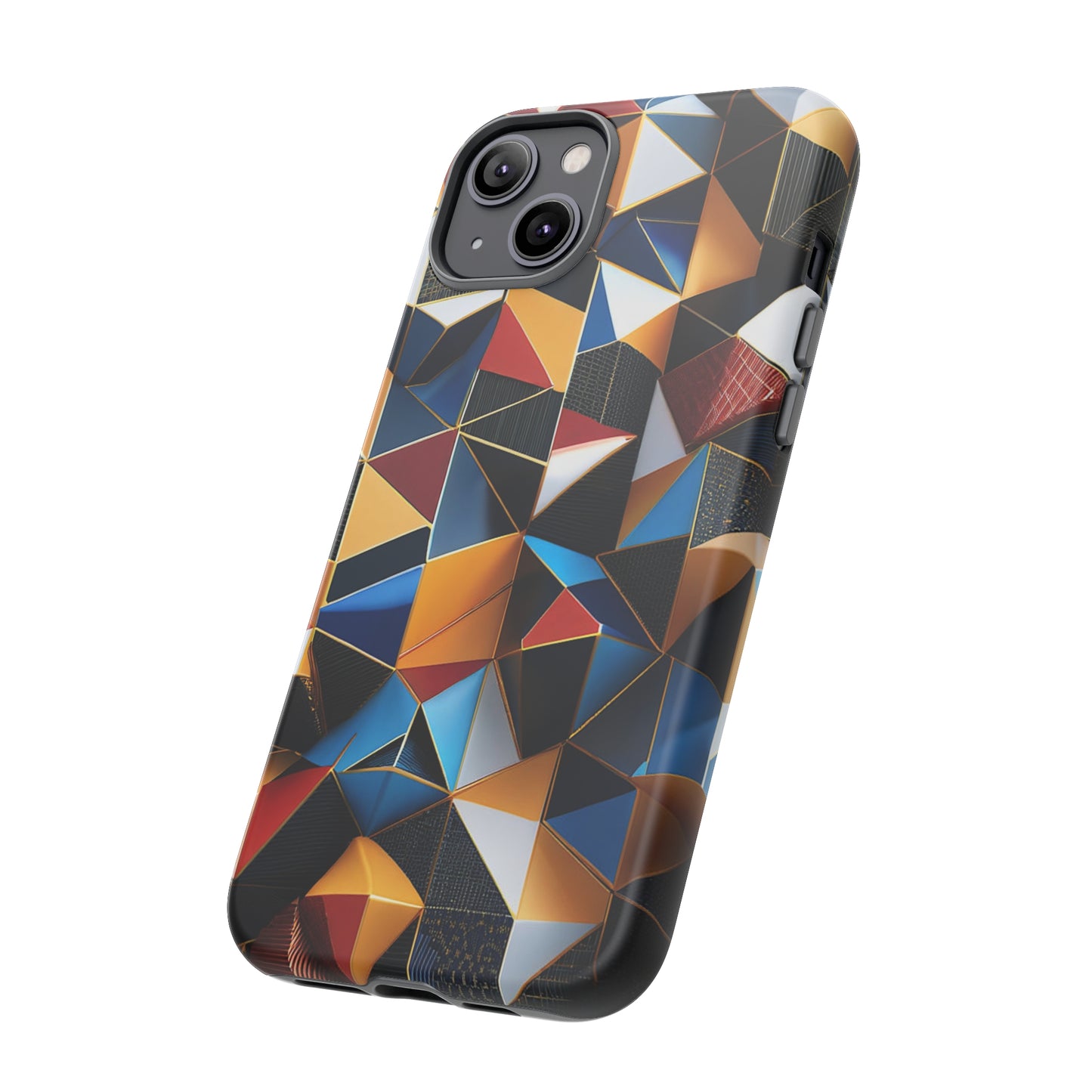 Abstract Tripattern Tough Case - Colorwink