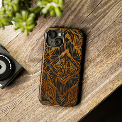 Grid Art Design Pattern Tough Case