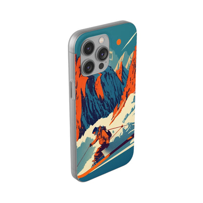 Skiing Flexi Case - Colorwink