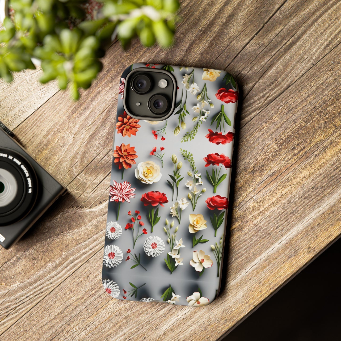 Flower Fall Tough Case