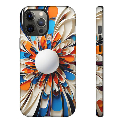 White Flower Tough Case