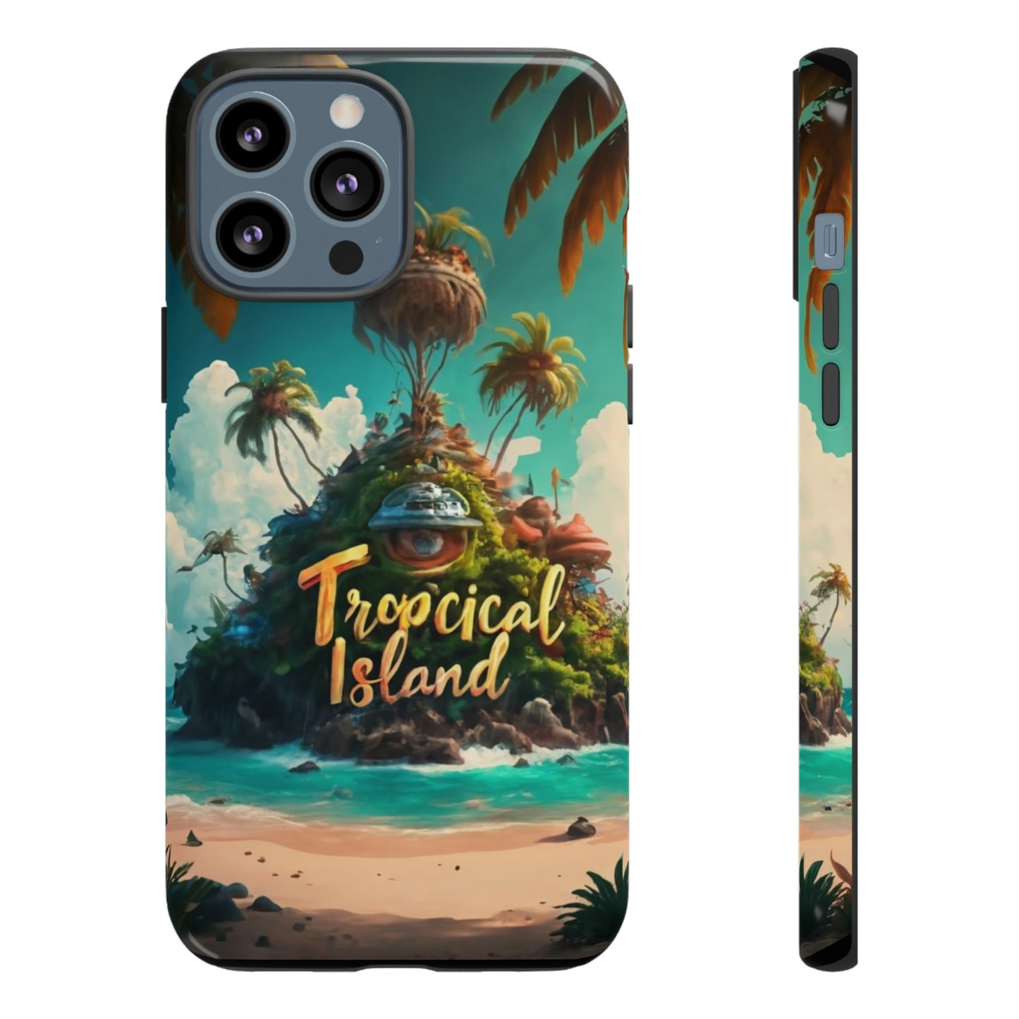 Tropical Island Tough Case