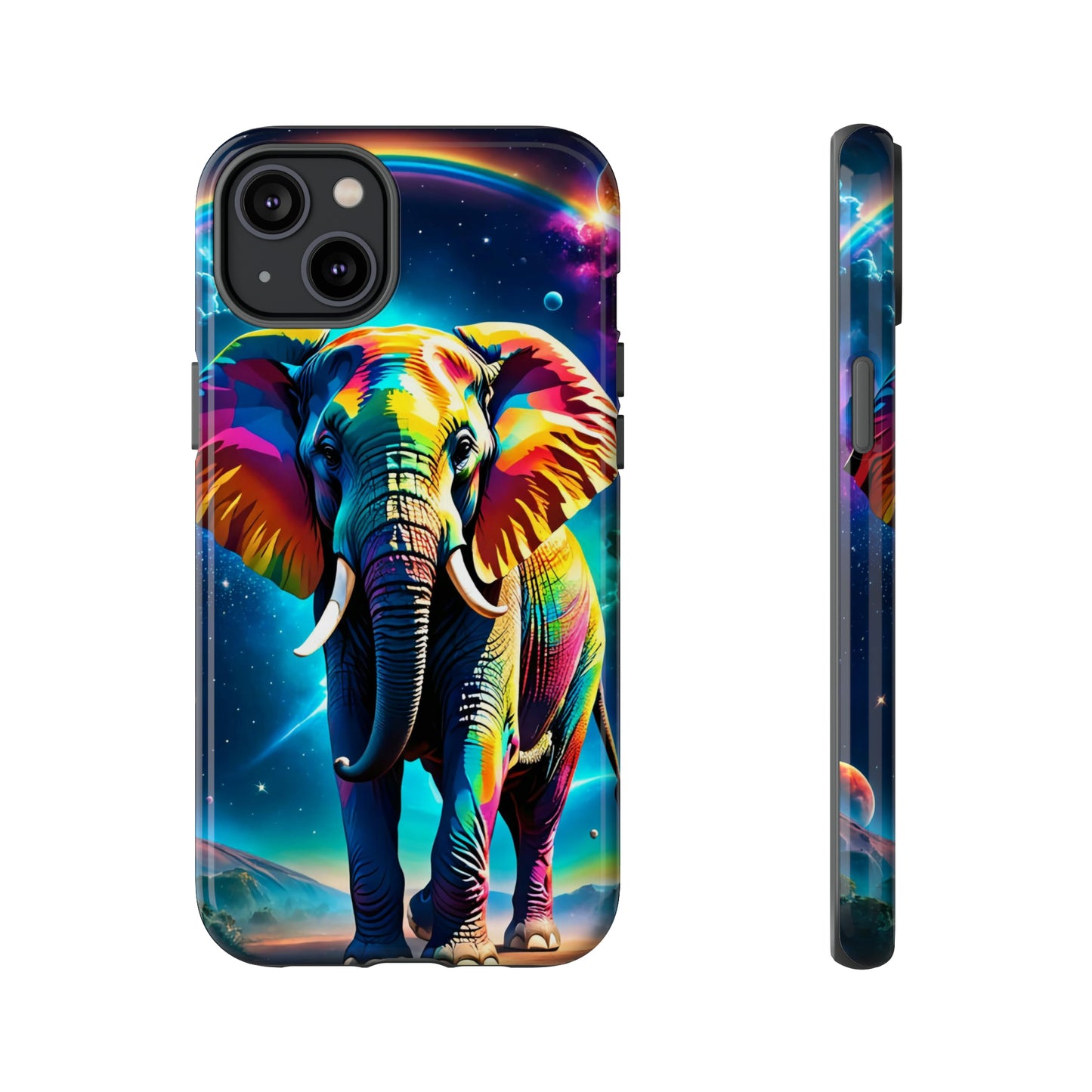 Psychedelic Elephant Tough Case