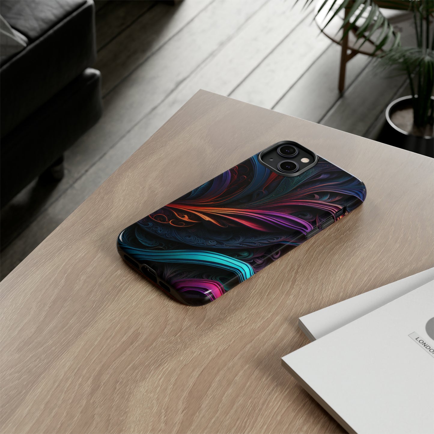 Violet Design Pattern Tough Case