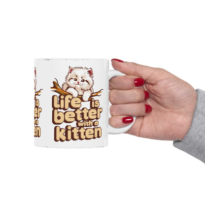 Kitten Life Coffee Mug