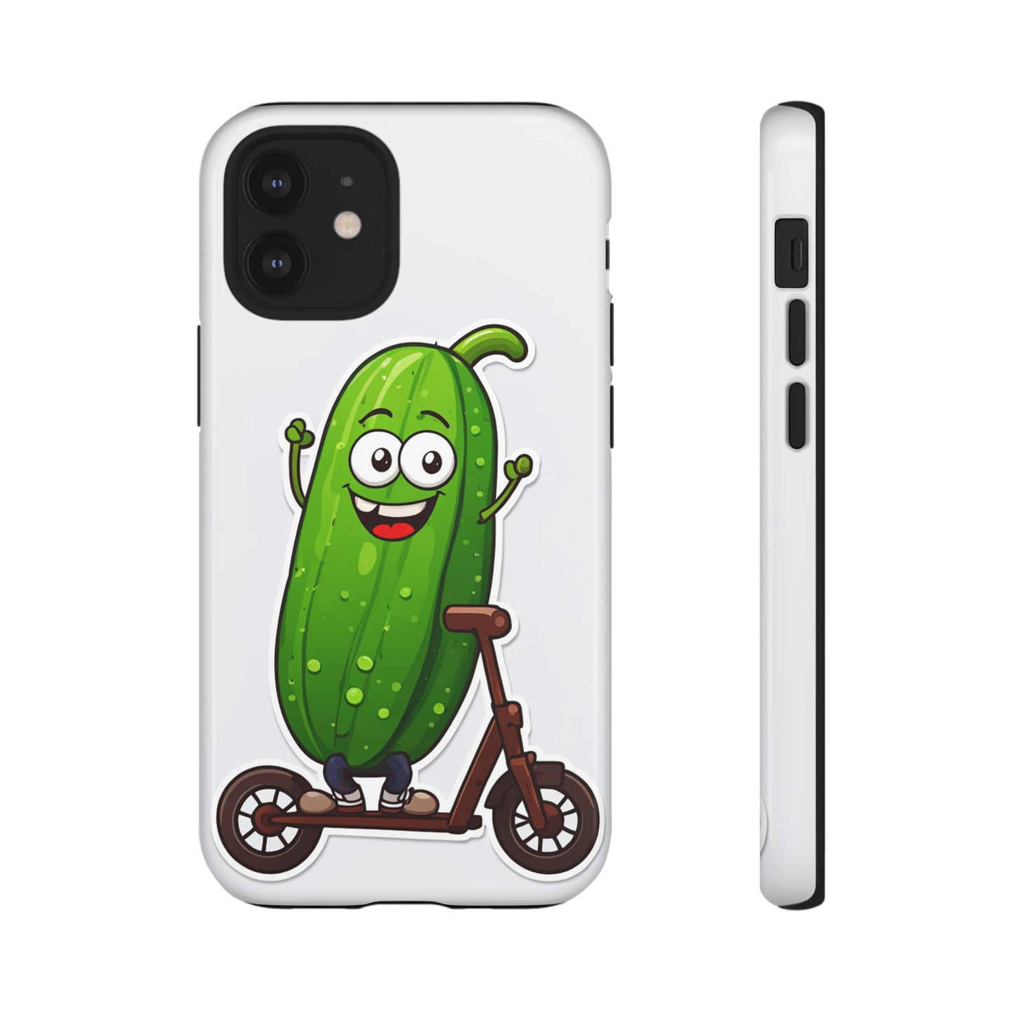 Cucumber on Scooter Tough Case