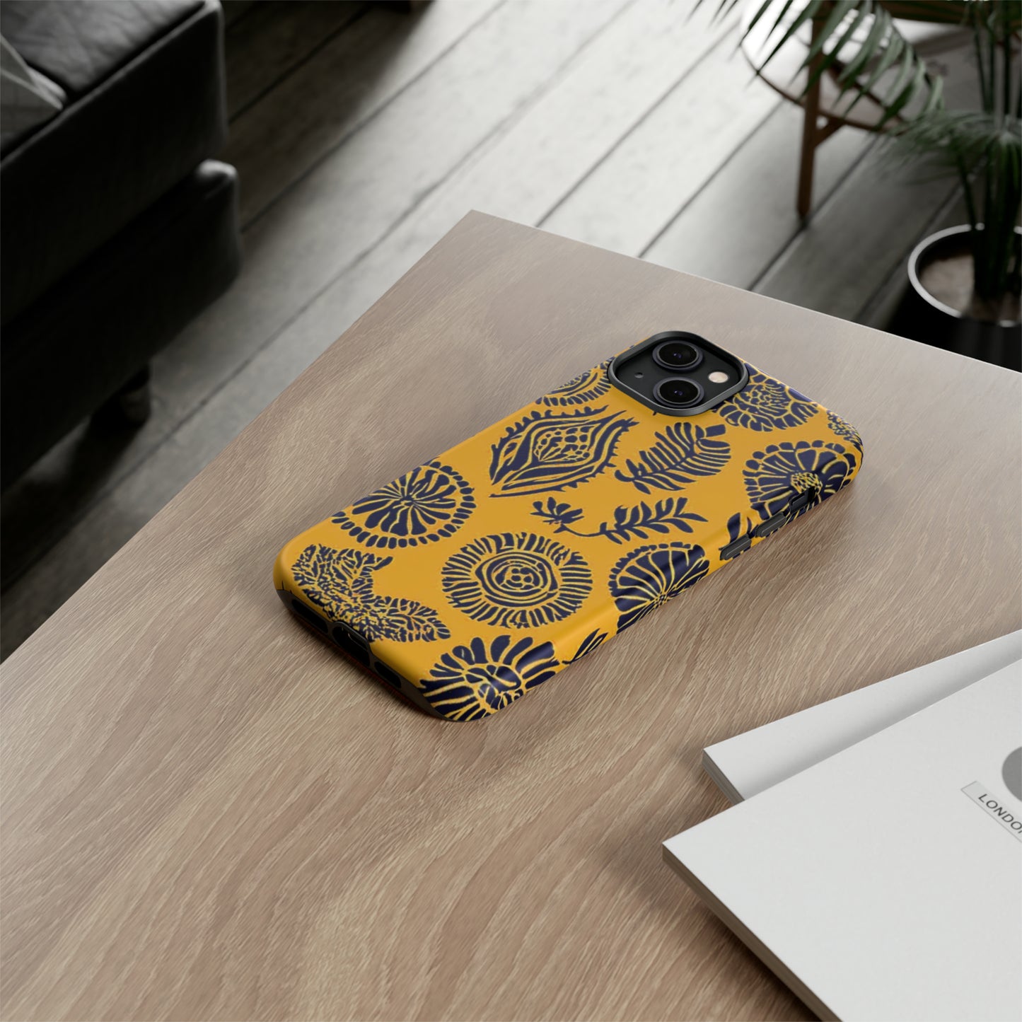 Yellow Pattern Tough Case