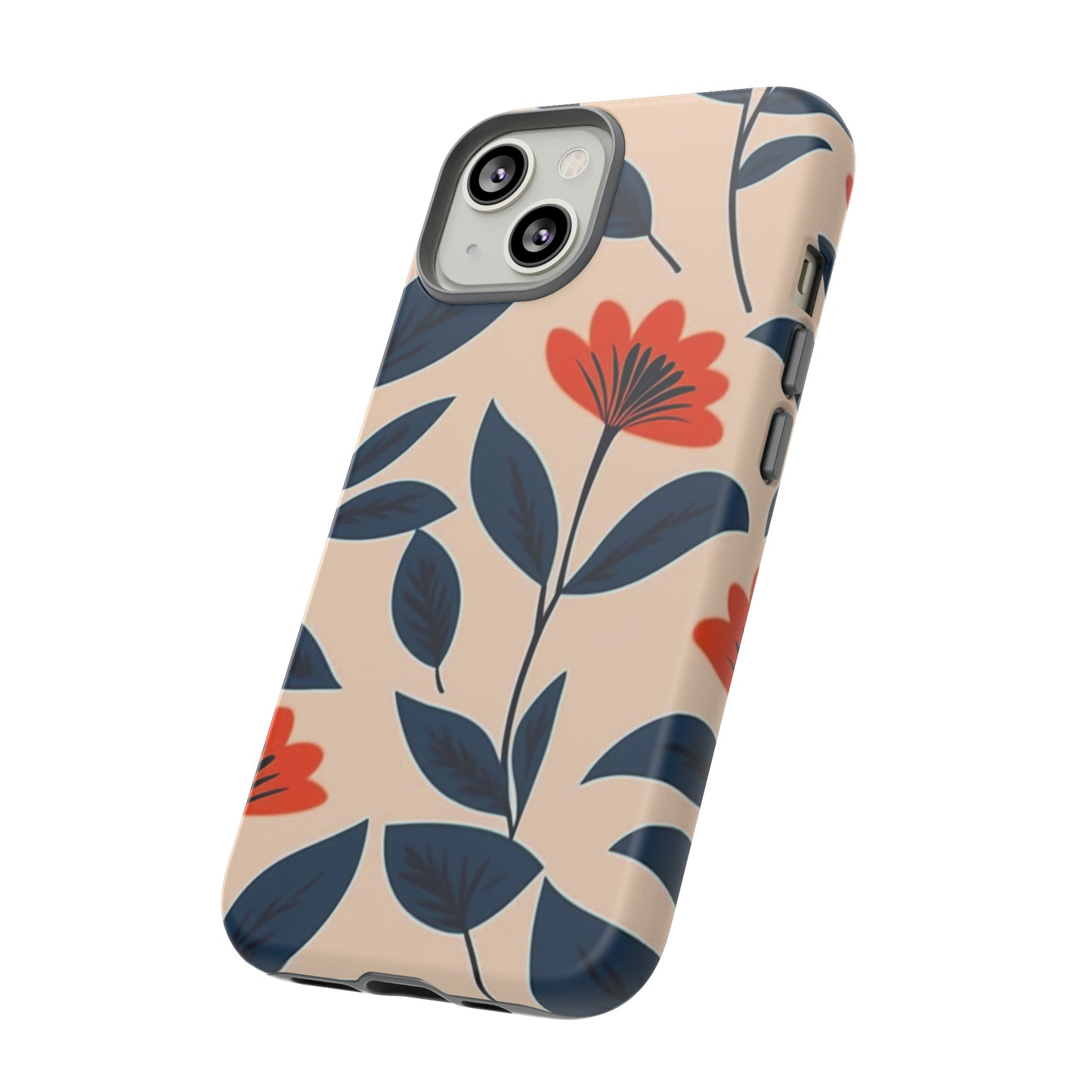 Floral Pattern Tough Case