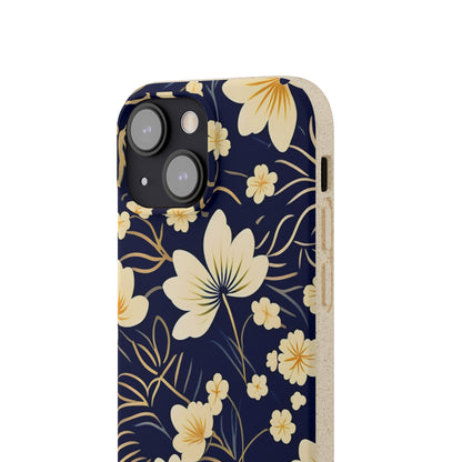 Flower Paint Biodegradable Case