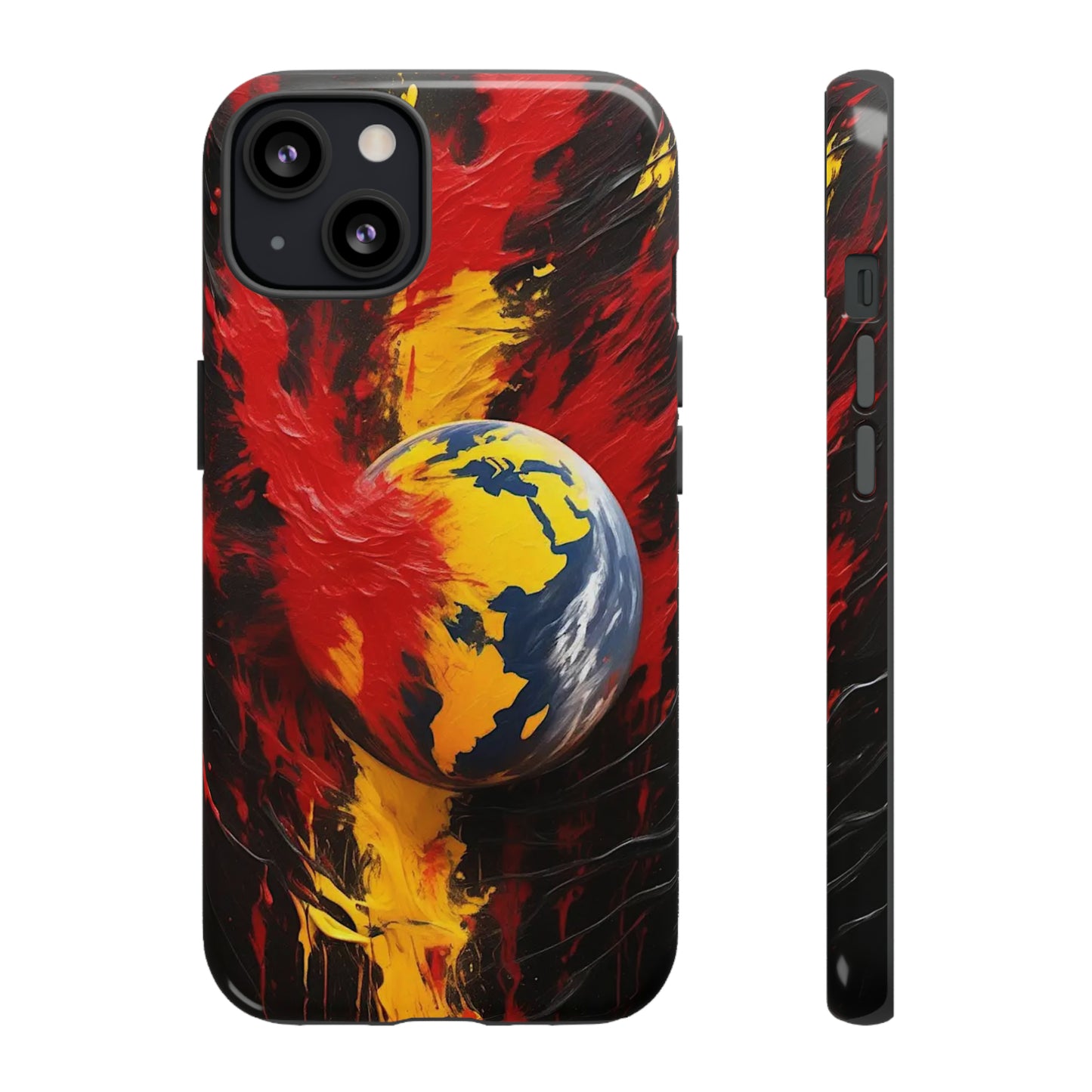 World on Fire Tough Case