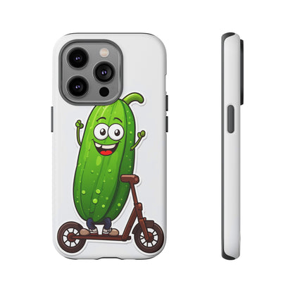 Cucumber on Scooter Tough Case