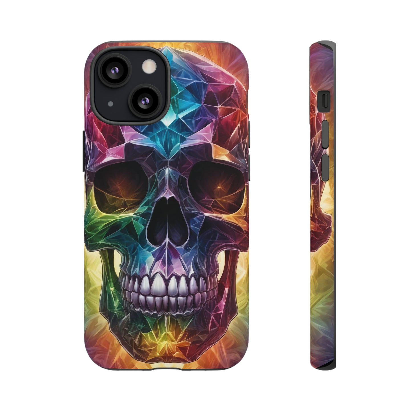 Psychedelic Skull Tough Case