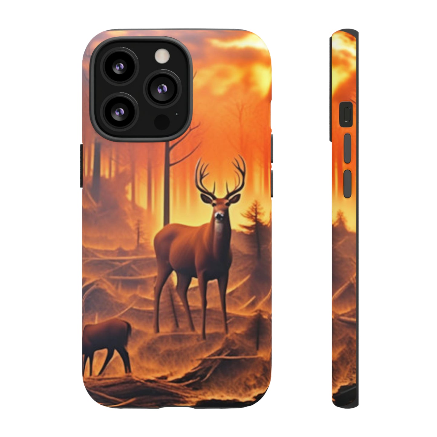 Deer Painting Tough Case