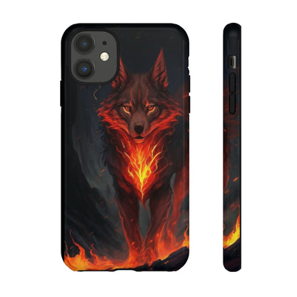 Red Glowing Fox  Tough Case