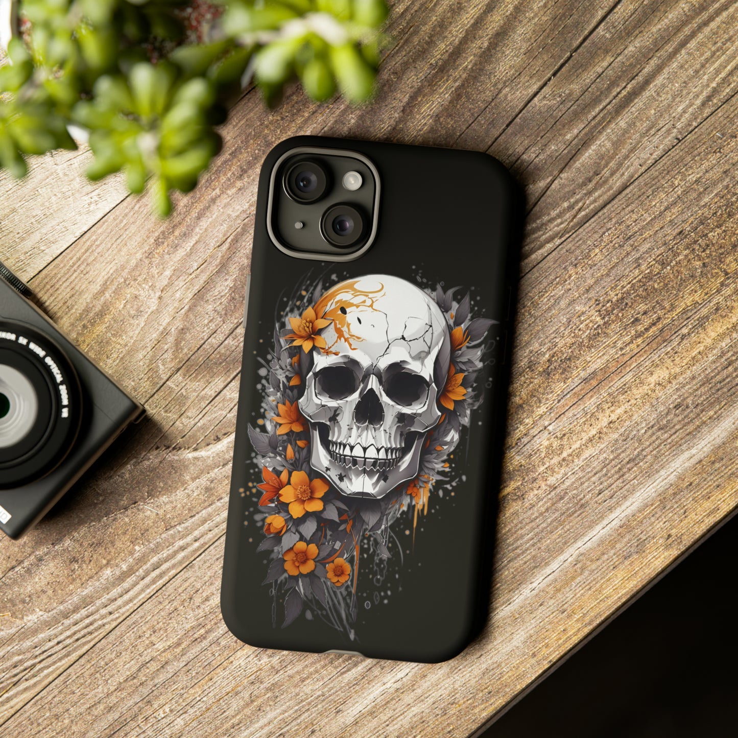 Skulls and Flowers Tough Case