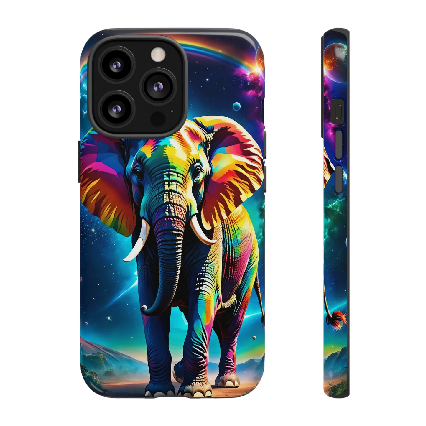 Psychedelic Elephant Tough Case