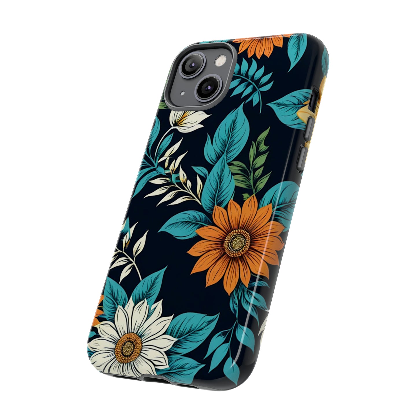 Flower Designs Pattern Tough Case