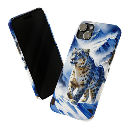 White Tiger Slim Phone Case - Colorwink