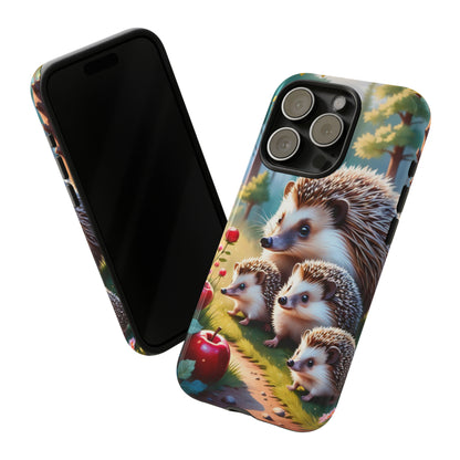 Adorable Hedgehog Family  Tough Case