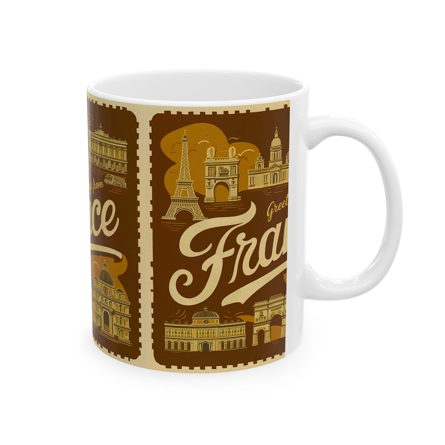 Greetings from France Coffee Mug