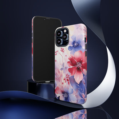 Floral I-phone Tough Case