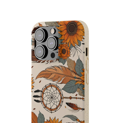 Floral Art Biodegradable Case