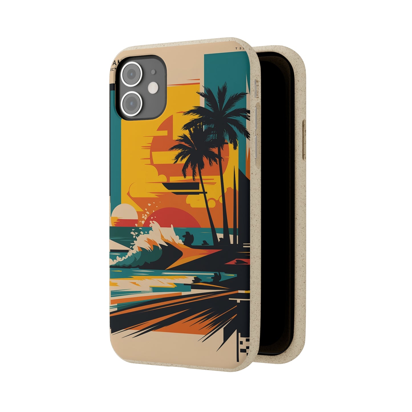 Sunset Mural Biodegradable Case