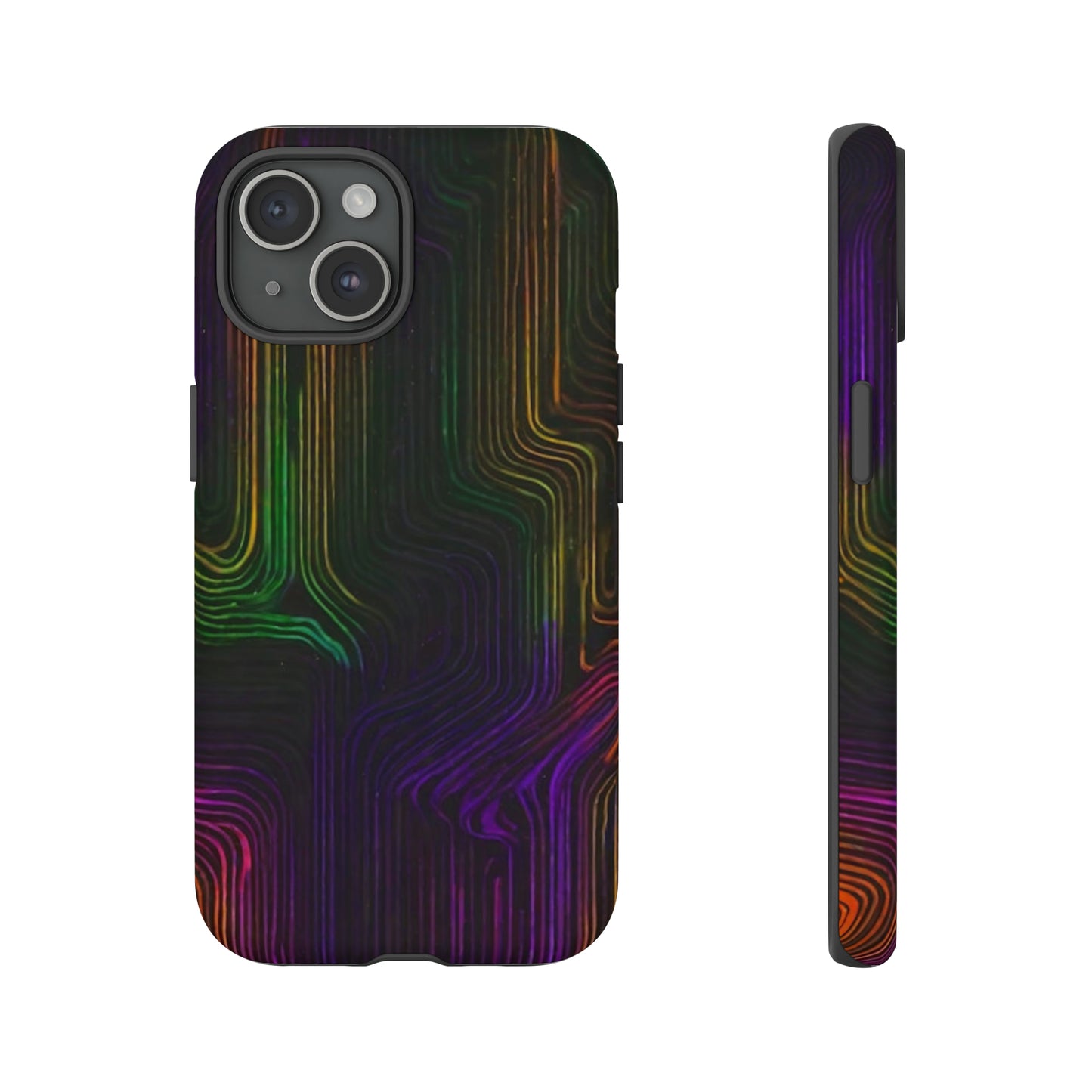 Violet Art Pattern Tough Case