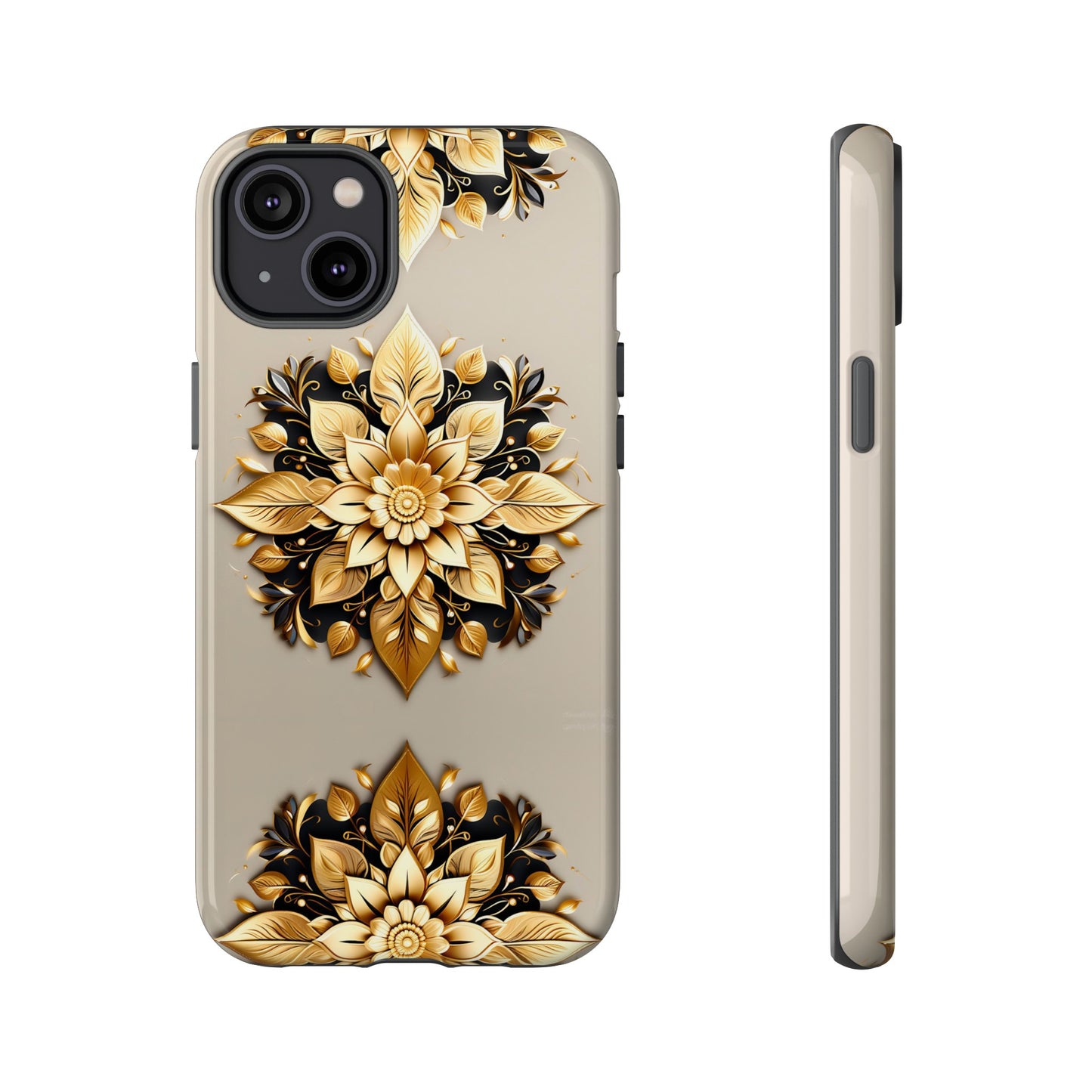 Golden Flower Tough Case