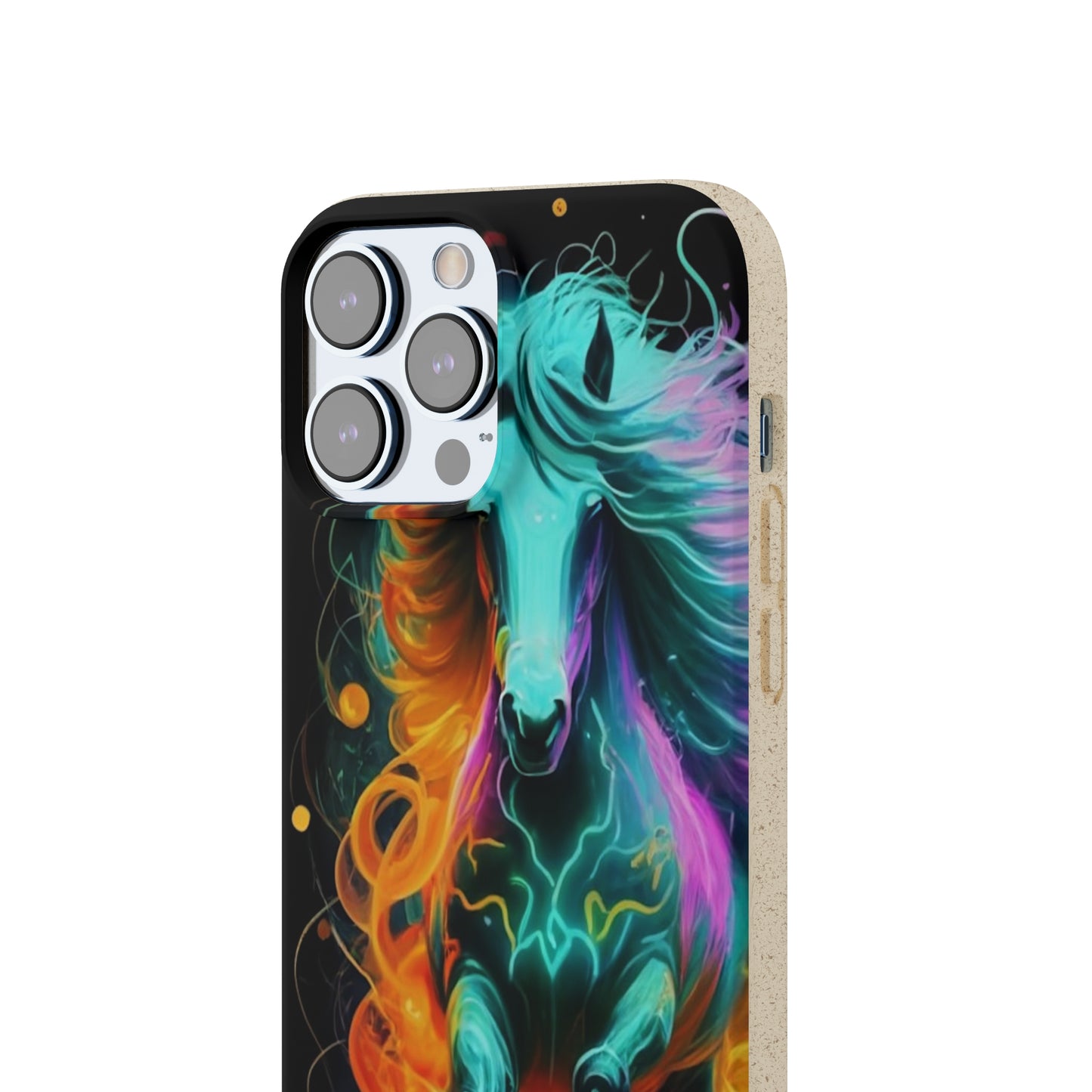 Psychedelic Horse Biodegradable Case