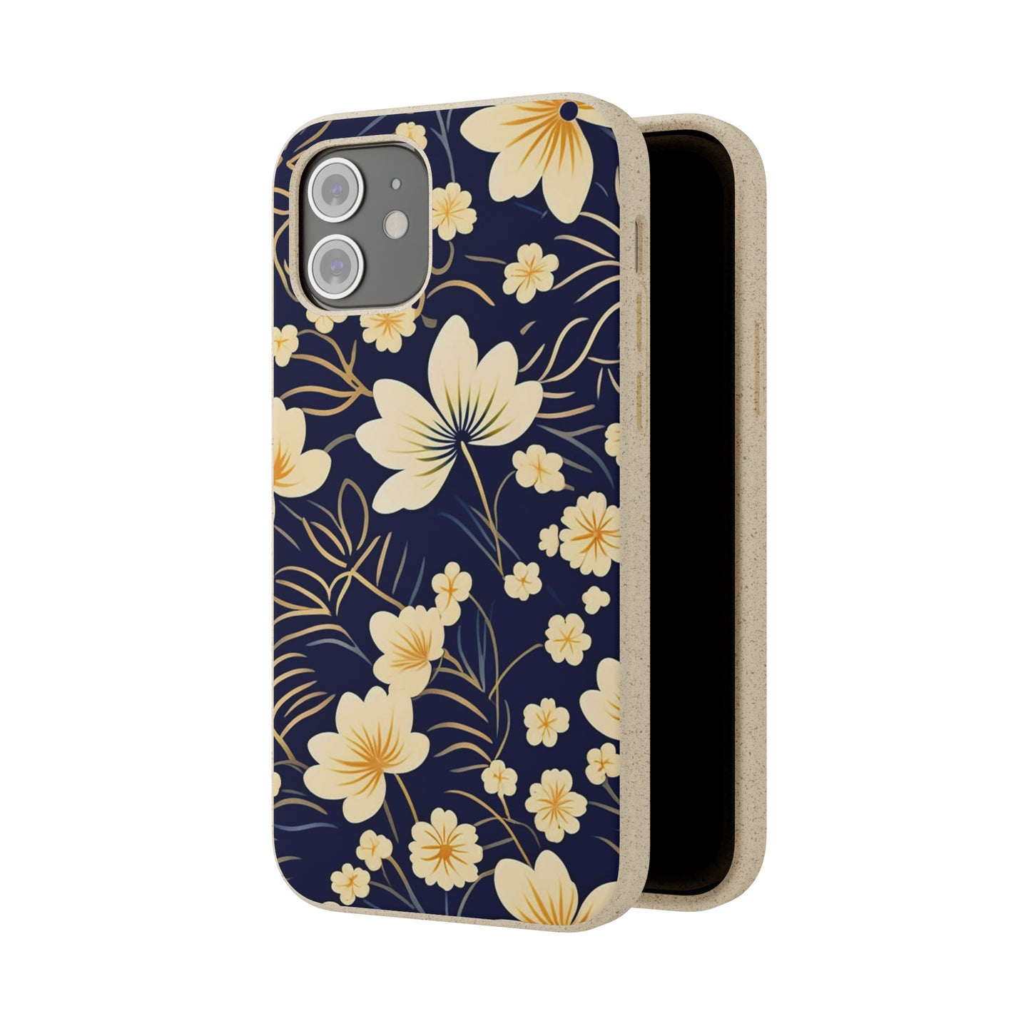 Flower Paint Biodegradable Case