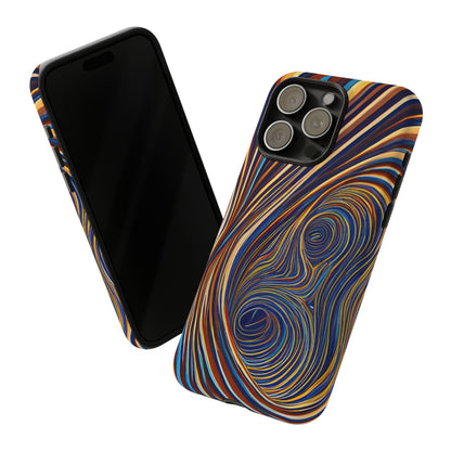 Spiral illusion Pattern Tough Case