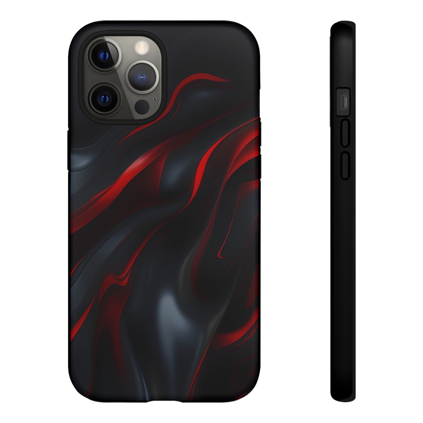 Red Black Tough Case