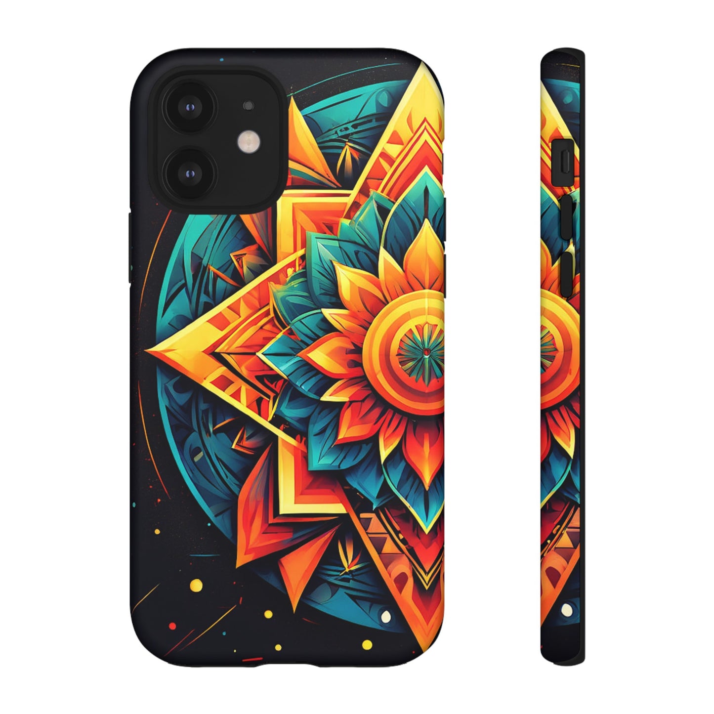 Hemispherical Floral Tough Case