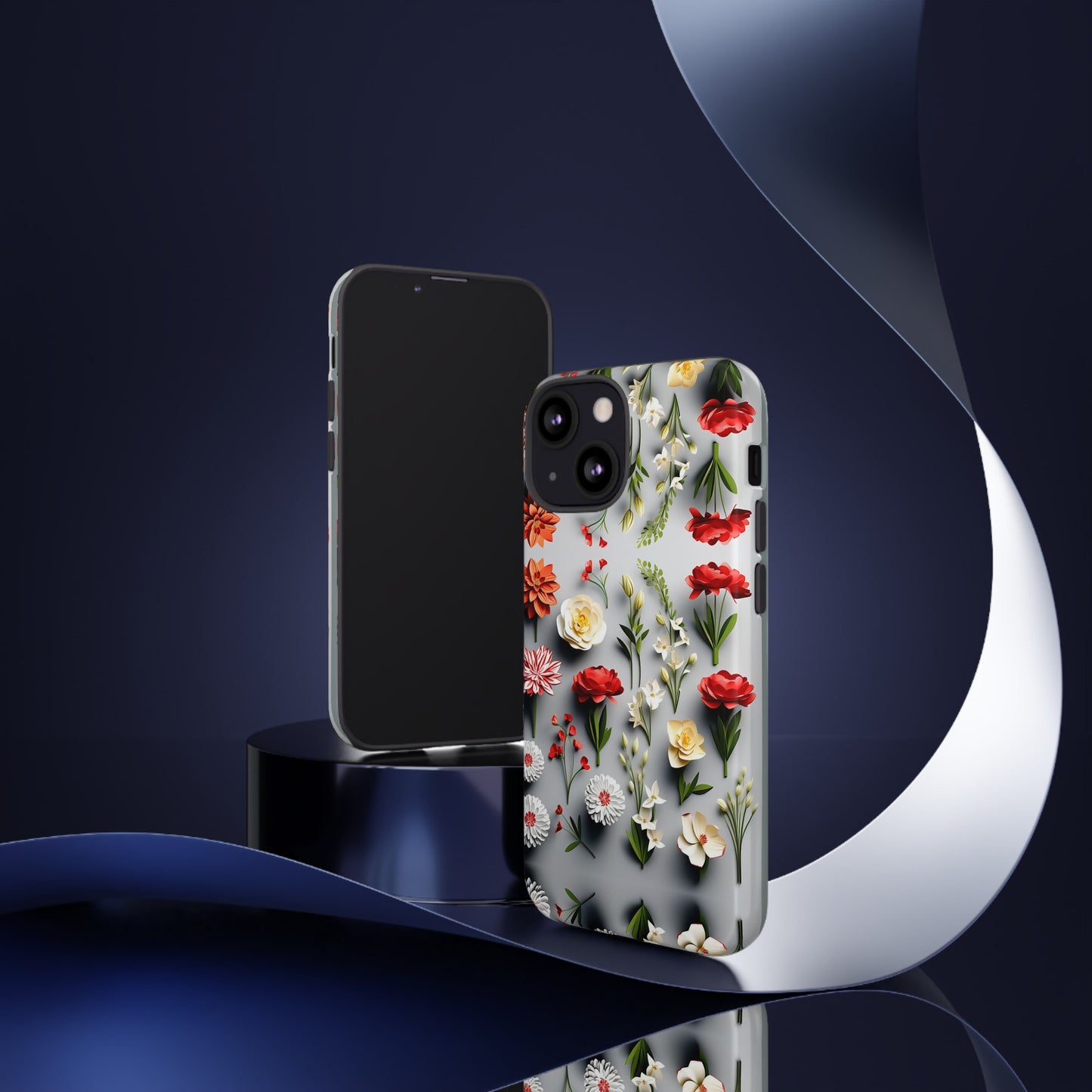 Flower Fall Tough Case