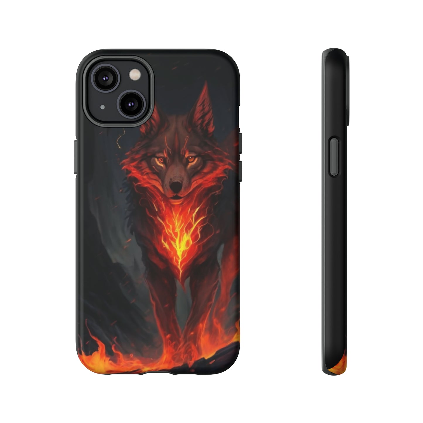 Red Glowing Fox  Tough Case