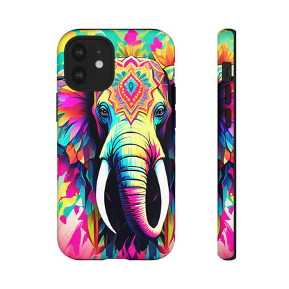 Psychedelic Elephant Tough Case