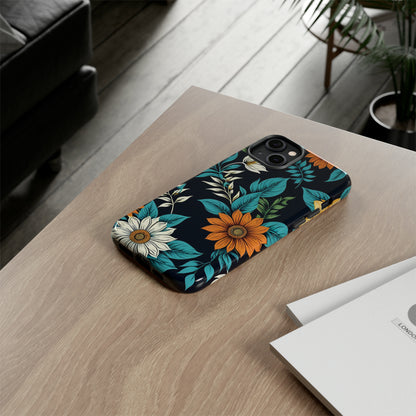 Flower Designs Pattern Tough Case