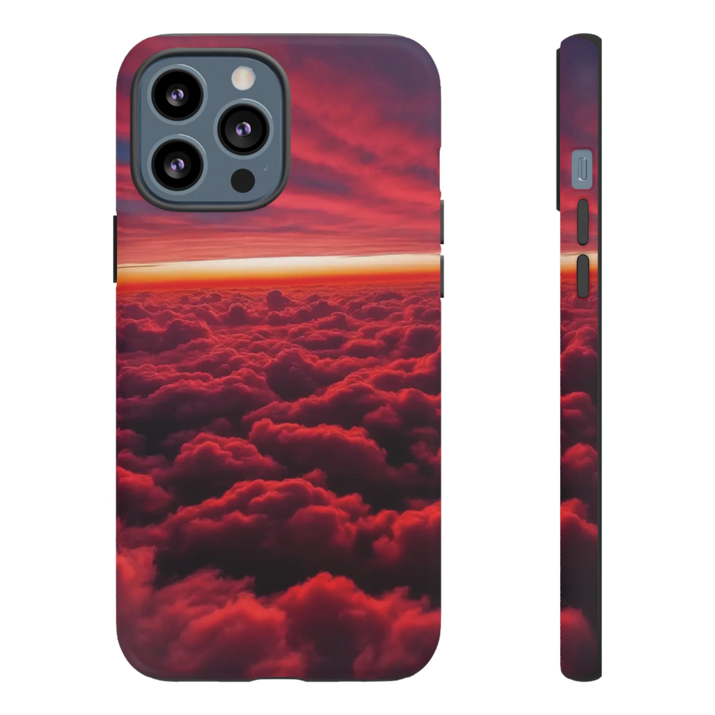 Red Clouds Tough Case