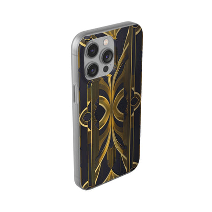 Abstract Golden Flexi Case